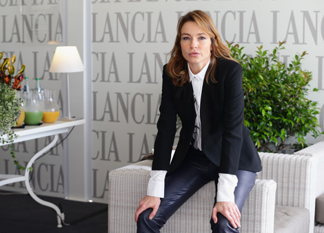 Stefania Rocca attends the 7th Rome Film Festival