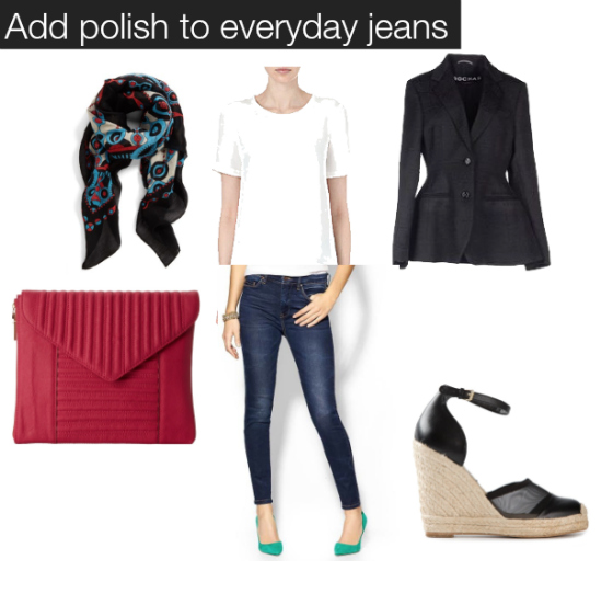 addm polish to everyday jeans