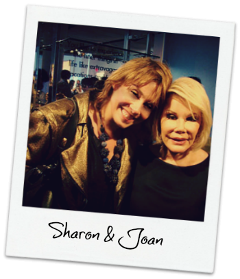 Sharon Haver and Joan Rivers