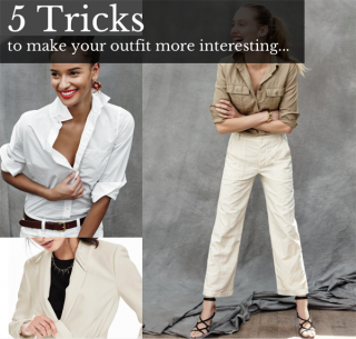 5 tricks to make your outfit more interesting- FocusOnStyle.com