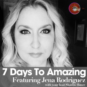 Podcast Thumbnail Jena rodriguez bw