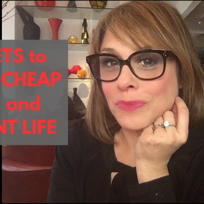 Secrets to living a cheap chic and elegant life.