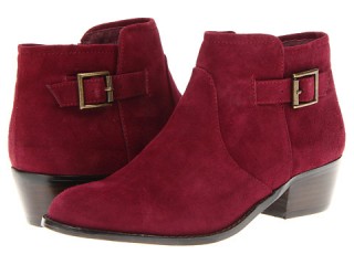 Steve Madden Prizzze buckle ankle boots add a stylish touch to casual clothes