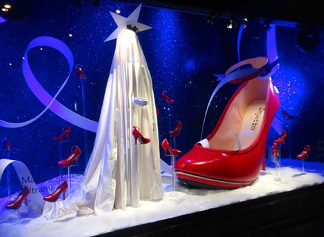 BHV Paris Holiday Windows in Collaboration with Alexis Mabille