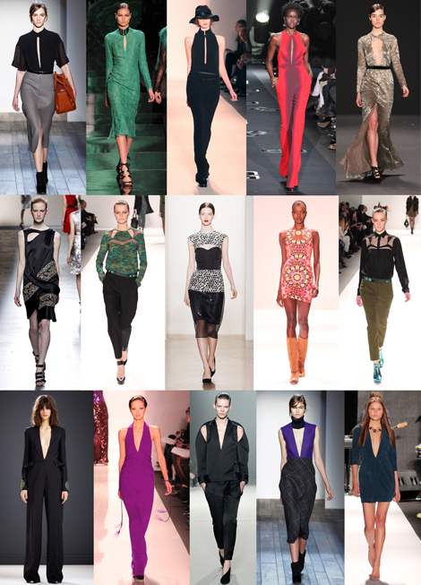 New York Fashion Week Trends From Fall 2013: CHEST PIECES