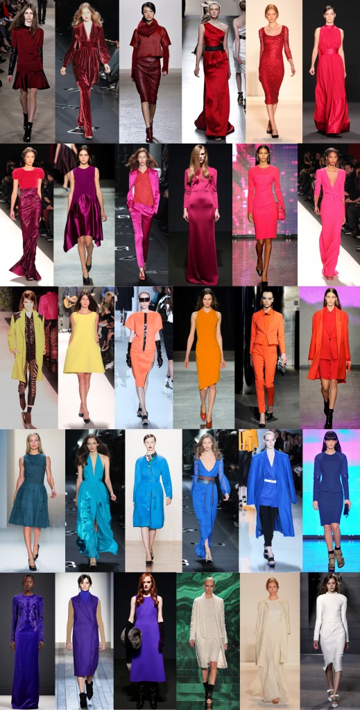 New York Fashion Week Trends From Fall 2013: Color