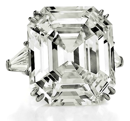 "The Elizabeth Taylor Diamond"  is a 33.19 carat, D color, VS1 clarity diamond that was previously known as the Krupp Diamond.