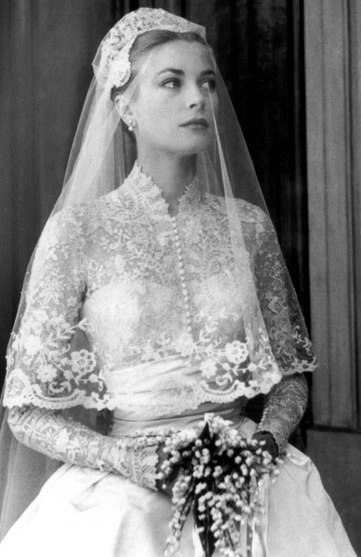 Grace Kelly looks as elegant today as she did on her wedding day in 1956.