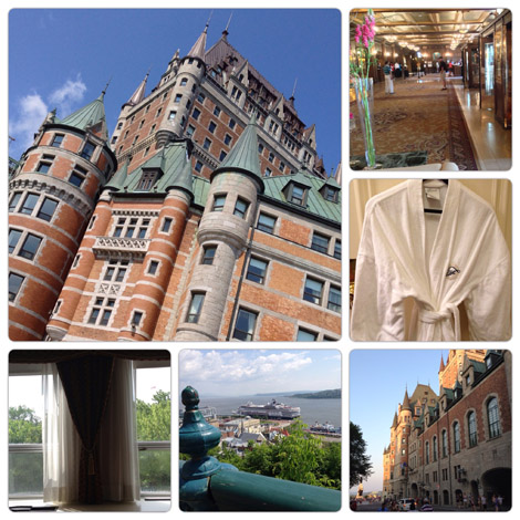 The Fairmont Le Château Frontenac is said to be one of the most photographed hotels in the world