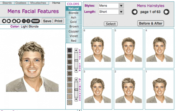 Virtual Hairstyles For Men