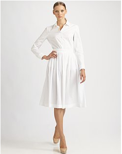  A more daytime shirt & skirt version of this Jil Sander outfit is available at Saks.