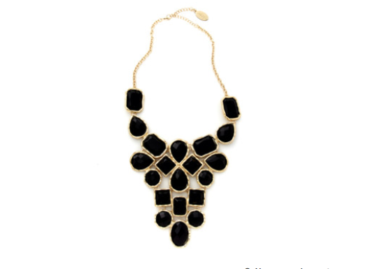 Multi-Stone Statement Necklace by Adia Kibur at OpenSky