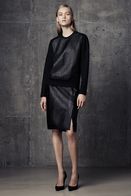 The updated sweatshirt at Helmut Lang 2014