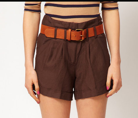 A Wear Belted Shorts at Asos