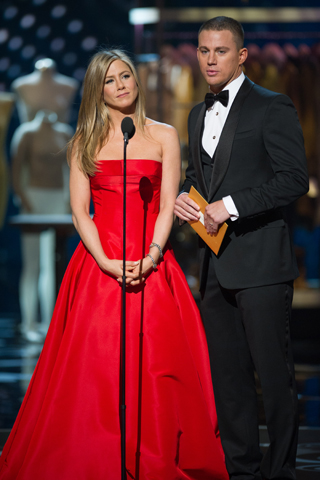  Jennifer Aniston with Channing Tatum