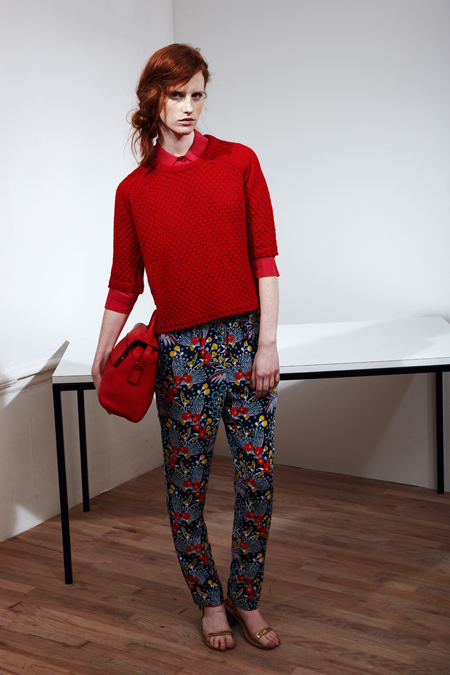 Volume + Red at marc by Marc Jacobs Resort 2014