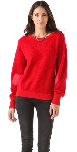 Marc by Marc Jacobs Nika Sweater in fire red