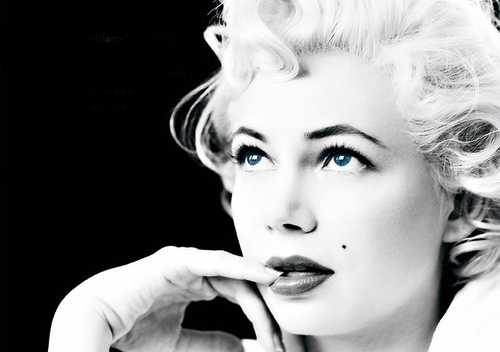 Michelle Williams as Marilyn Monroe