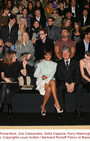 Closing of Paris Fashion Week - First row at Louis Vuitton fashion show 