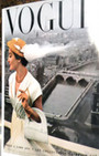 Paris Fashion Week: A History of French Vogue Magazine Covers Line the Champs Elysees