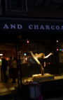 Village Pet Store and Charcoal Grill - Banksy, with a side of fashion disturbia