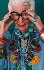 Iris Apfel, Personal Style Inspiration on Exhibition