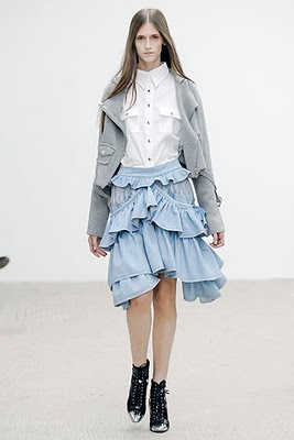 Romantic, Urban Cowboy/Warrior, Christopher Kane S/S 2008