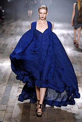 Alber Elbaz's cool take on Parisian glamor, Lanvin S/S 2008