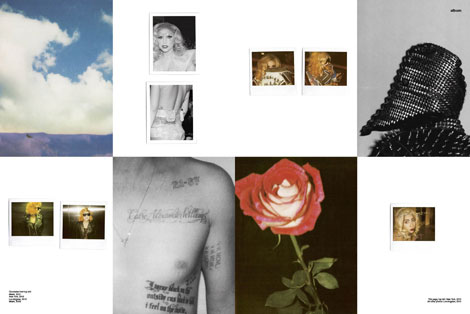 Lady Gaga Polaroid snaps
