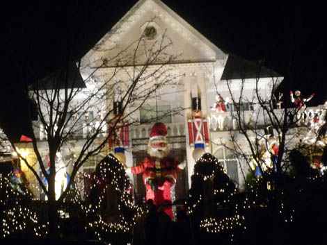 Christmas decorations in Dyker Heights, Brooklyn