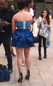 Tsujed up outside Lincoln Center.. yes, it was daytime.