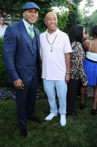 LL Cool J and Russell Simmons