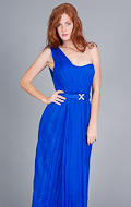 Elegant Blue Gown by House of Dereon