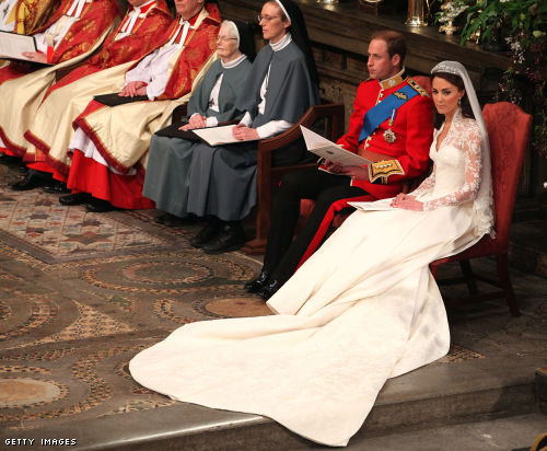The Wedding Ceremony Takes Place Inside Westminster Abbey
