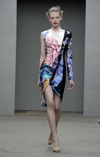 Mary Katrantzou Fall / Winter 2010 fashion Show at London Fashion Week