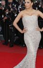 Red Carpet Fashion Alert. There's a Train Gang going on at Cannes and it looks VERY Bridal