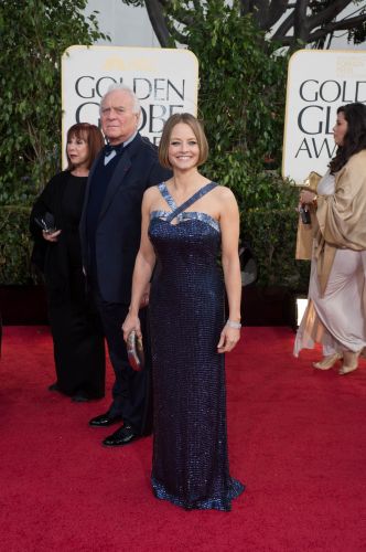 Jody Foster in custom Armani