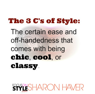 The 3 C's of Style