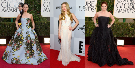 Lucy Liu, Amanda Seyfried, Debra Messing