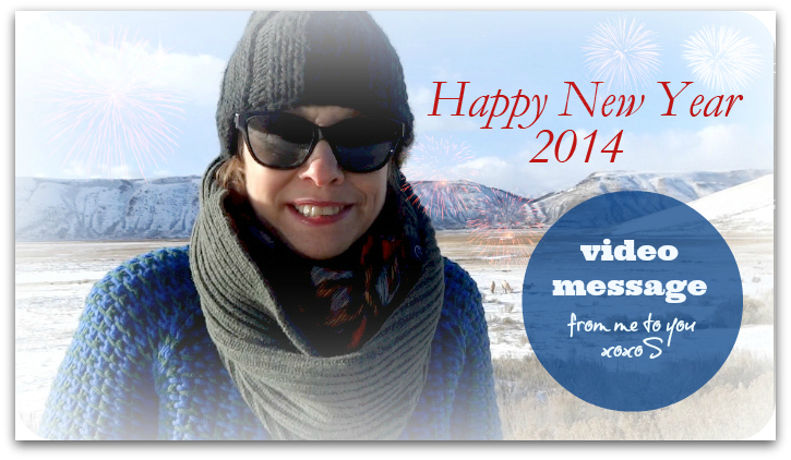 Happy New Year 2014 video message from Sharon Haver